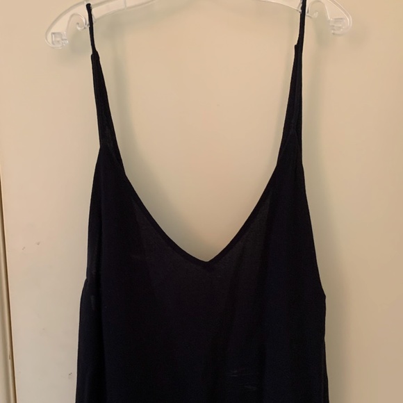 Zara Black Blouse with Low Back - Picture 1 of 4